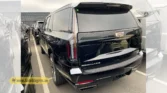 2026 Cadillac Escalade ESV rear three-quarter exterior view parked in a lot