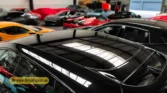 2026 Ferrari Purosangue luxury performance rear roof spoiler and rear window view