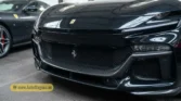 2026 Ferrari Purosangue luxury performance front bumper mesh grille and splitter detail view