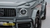 2026 Mercedes-Benz G-Class MBS Edition front-quarter close-up view highlighting the headlight and grille detail