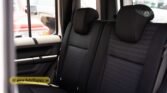 2026 Suzuki Jimny GLX AT rear passenger seat headrests and fabric upholstery detail closeup