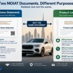 MOIAT Product Status Statement vs Product Label Card: What’s the Difference?